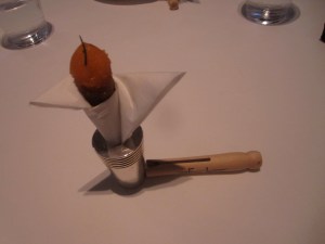 Salmon Tartare Cornet