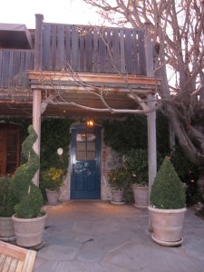 (Actual) Entrance to The French Laundry