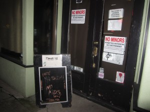 No Sushi, No Kids. Get The Message At Tanuki