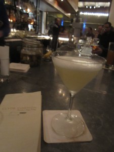 Watch Out What Might Happen When Served This Mezcal Pisco Sour at Clyde Common