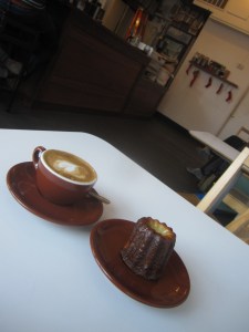 Courier's Macchiato and Cannellé