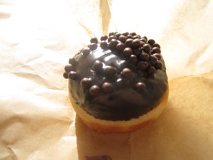 Blue Star's Valrhona Chocolate Crunch Doughnut