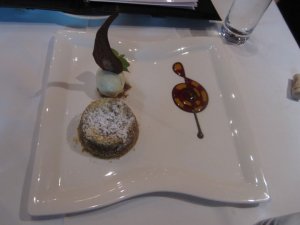 A chocolate dessert from Astrid y Gaston (this was Santiago, Chile, not Lima, Peru...)