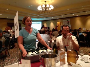 Live wine blogging under way