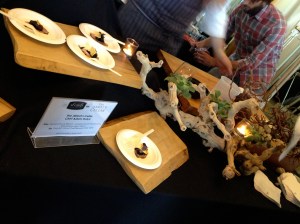 Seared duck breast, smoked morels, blackberry agrodolce from The Abbot's Celar