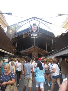 The Boqueria Market, Barcelona's central food hall