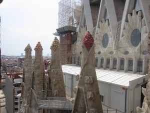 The Sagrada Familia is still under construction...