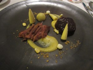 Pigeon & corn