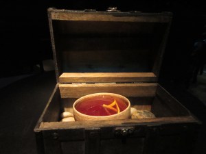 Yes, literally on the rocks.