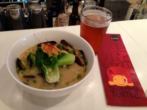 Garlic clam ramen at Slurping Turtle