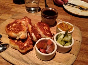 Goat liver mousse at The Girl & The Goat