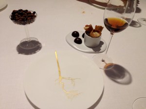 Closing chocolate selection