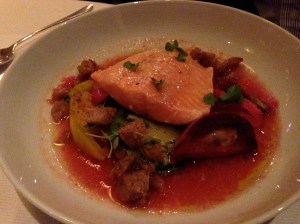 Jean Georges' Arctic Char with Crushed Tomatoes